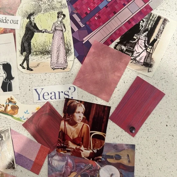 Junk Journal Kit - purple&pink love & romance aesthetic - Picture 7 of 10